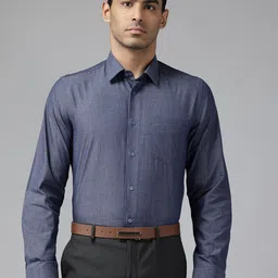 Blackberrys Men Slim Fit Formal Shirt-image-9