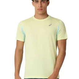 Asics Yellow Regular Fit Printed Sports T-Shirt-picture-38