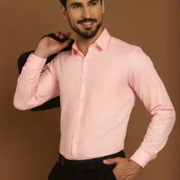 Indian Needle Pink Regular Fit Shirt-image-21