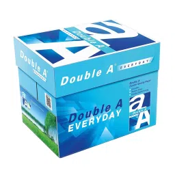 Double A 500 Sheets Per Ream Copier Paper 70 GSM White A4 Size (Pack of 5 Ream) image 1