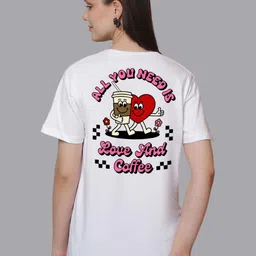 Friskers Women Graphic Printed Round Neck Cotton Relaxed Fit T-shirt-picture-34