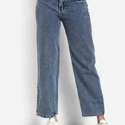 Broadstar Blue Relaxed Fit High Rise Jeans-picture-31