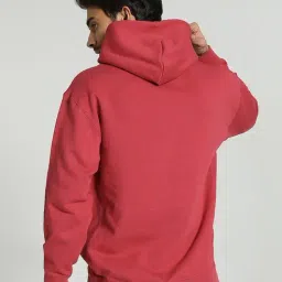 Puma MMQ Red Relaxed Fit Hooded Jacket image 2