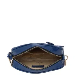 Lavie Blue Solid Small Sling Handbag image 4