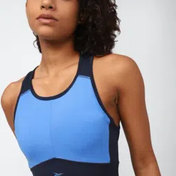 Reebok Blue Color-Block Sports Bra image 5