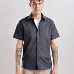 CALVIN KLEIN JEANS Blue Men Regular fit Solid Shirt-picture-10