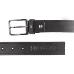 Tommy Hilfiger Men Black Leather Belt image 2