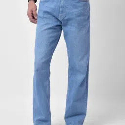 NUMERO UNO Light Indigo Denim Slim Fit Jeans-picture-14