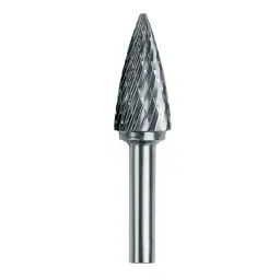 Indian Tools ITT8 Series Tungsten Carbide Rotary Burrs Tree Shape with Point End Super Cut 19x75 mm, KBG01M1925756-image-25