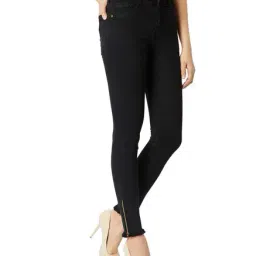 Miss Chase Black Cotton Slim Fit Jeans-image-35