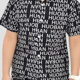 BAESD Boys Printed Pure Cotton Shirt With Shorts Clothing Set image 3