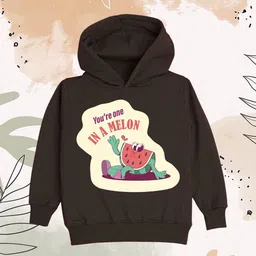 NUSYL Girls Printed Hooded Sweatshirt-image-50