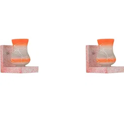 SOMIL Orange Glass Cylinder Printed Wall Lamps-picture-14