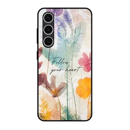 QRIOH Grace Garden Printed Samsung Galaxy S24 FE 5G Glass Back Case Mobile Accessories-picture-10