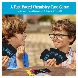 Chalk and Chuckles Card Game- Elemental Blast Chemistry Game for Kids image 3