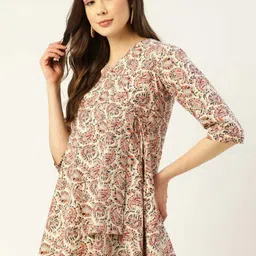 Rangun Floral Print Top image 3