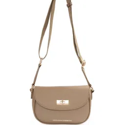 United Colors of Benetton Textured PU Sling Bag image 5