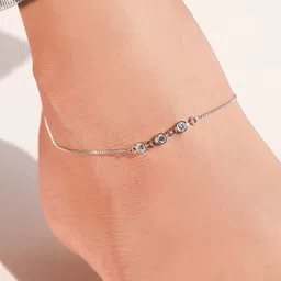 Zavya Women 925 Sterling Silver Anklet-picture-30