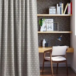 DDECOR Live Beautiful Grey Readymade 7 Ft. Door Curtain - Set of 1-picture-6