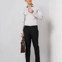 celio celio* Grey Slim Fit Shirt image 5