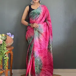 V3 FASHION STUDIO Womens Pure Chiffon Ready to Wear Jamdani Saree-picture-29