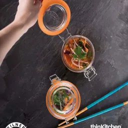 Kilner Transparent Glass Clip Top Round Jars (0.35 L) - Set of 4 image 5