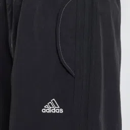Adidas Originals Black PARACHUTE Trackpants image 5