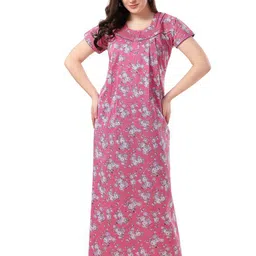 Soulemo Printed Maxi Nightdress-picture-40