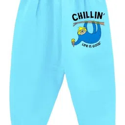 kiddify Girls Pack Of 3 Cotton Graphic Printed Track Pants image 2