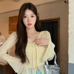 StyleCast Women Solid Bell Sleeve Top-picture-35