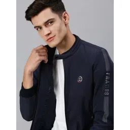SHOWOFFFF Navy Slim Fit Jackets-picture-34
