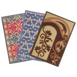 BIANCA Tough-Thin Printed Door Mat With Non-Slip Rubber Backing -3pc Medium set-picture-13