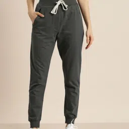 Dillinger Grey Cotton Joggers-image-30