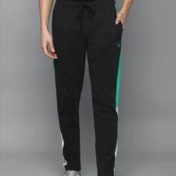 Louis Philippe Black Slim Fit Lounge Pants-picture-17