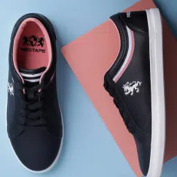 Red Tape Men's Women's Black Casual Sneakers-picture-11