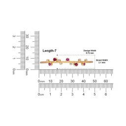 c. krishniah chetty group CKC Opulent Brilliance: Fancy Diamond Oval Stiff Bracelet image 5