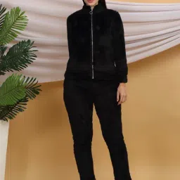 Sweet Dreams Black Polyester Regular Fit Track Suit-picture-24