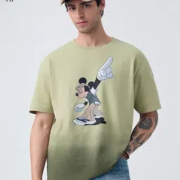 The Souled Store Disney Be Cool Oversized T-Shirt-image-93