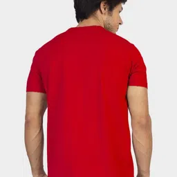 Greylongg Men Graphic Printed Round Neck Cotton T-shirt image 4