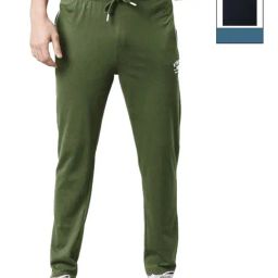 Force NXT Olive & Navy Cotton Regular Fit Trackpants - Pack Of 2-picture-37