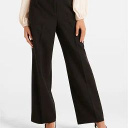 Forever New Black Regular Fit High Rise Pants-picture-18