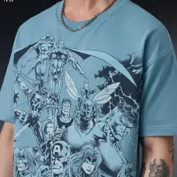 The Souled Store Marvel Avengers Vol. 1 Oversized T-Shirt image 4