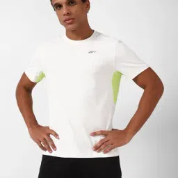 Reebok Training White Regular Fit Tennis T-Shirt-image-65