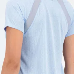 New Balance Blue Printed Sports T-Shirt image 5
