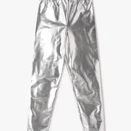 GAP Girls Silver Solid Leggings image 2