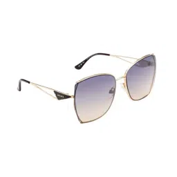 Opium Purple UV Protection Butterfly Sunglasses for Women-image-1