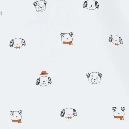 Juniors by Lifestyle White Cotton Printed Full Sleeves Shirt image 5