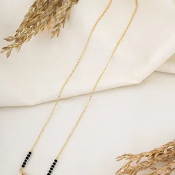 Wynona Gold-Plated Stone Studded & Beaded Mangalsutra-picture-18