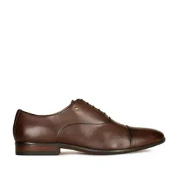 Hush Puppies by Bata Men's Brown Oxford Shoes-picture-40
