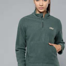 HRX by Hrithik Roshan Fleece Outdoor Sweatshirt image 1